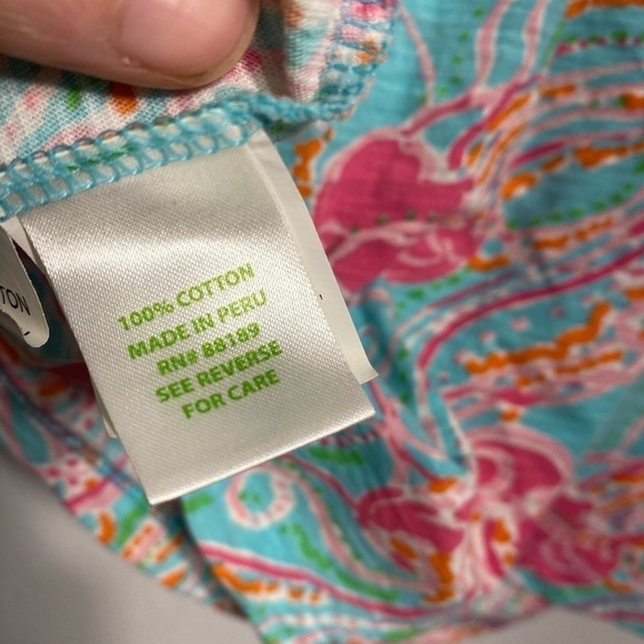 Lilly pulitzer jelly be jellies wiley top sleeveless S - Picture 4 of 6